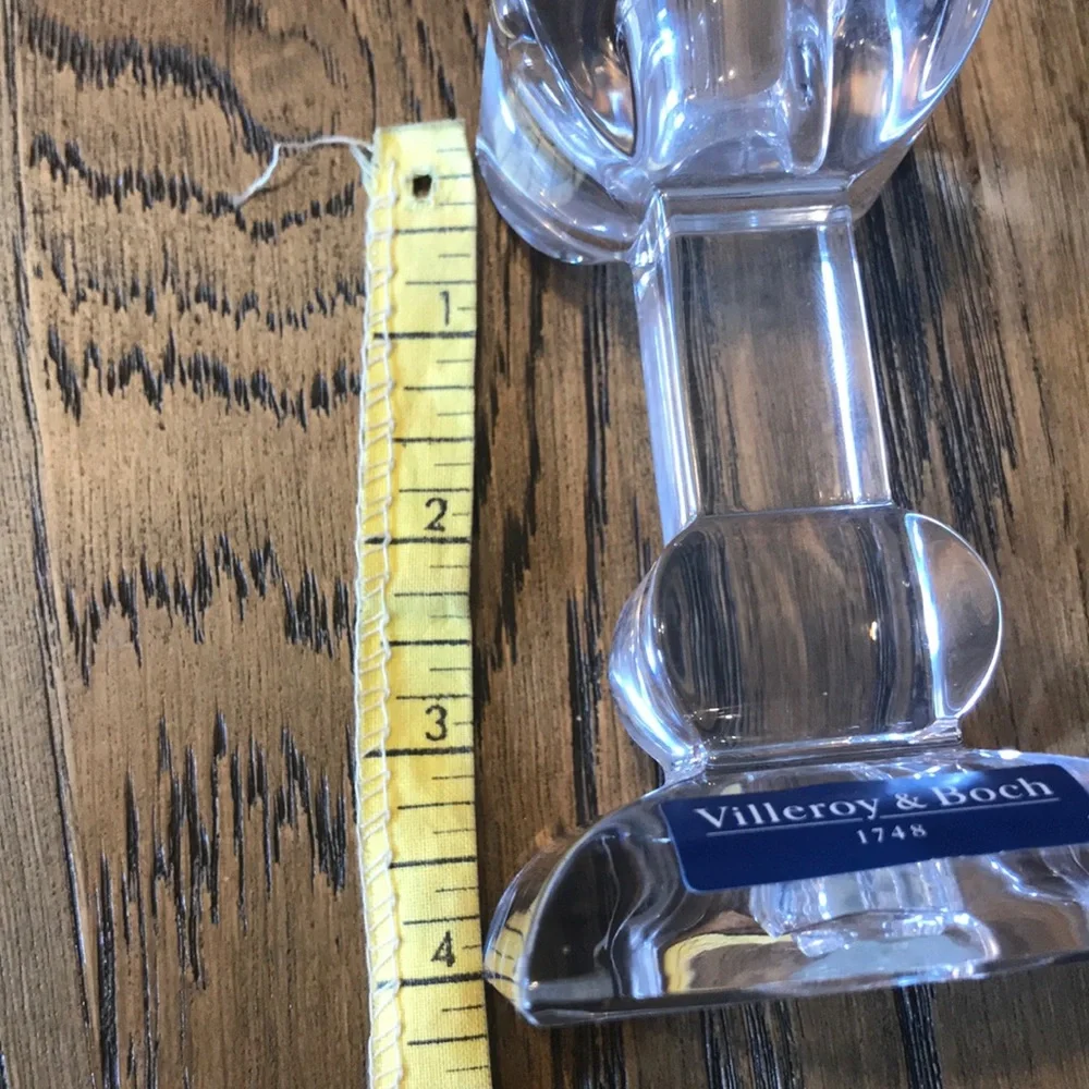 Villeroy & Boch crystal candle stick holder